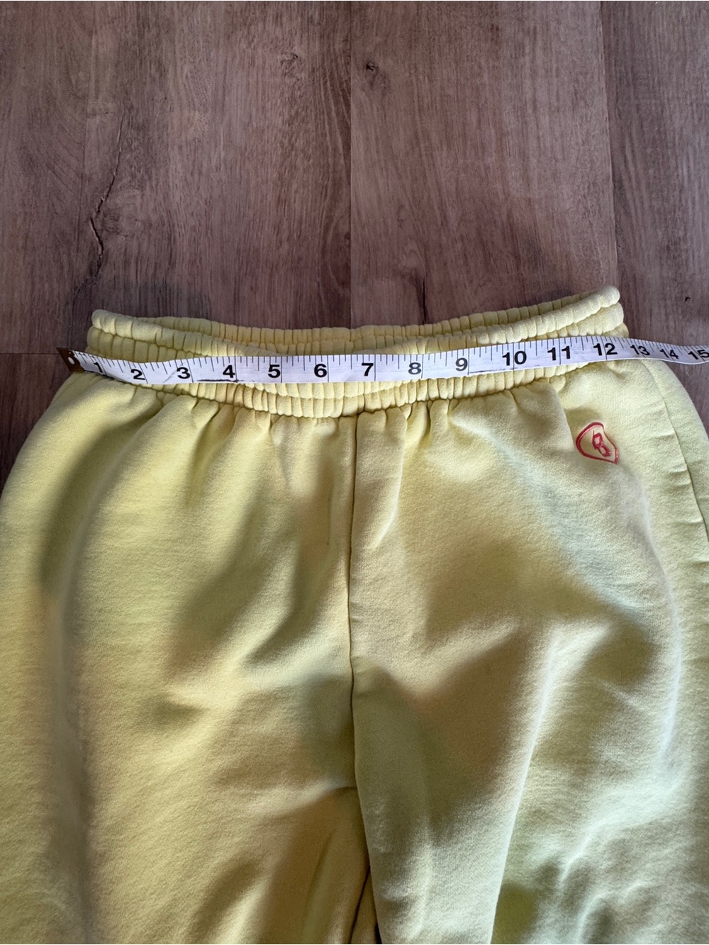 Body By Raven Tracy Yellow Sweatpant Joggers Sz L - Picture 7 of 7